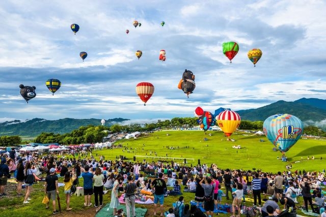 Taiwan International hot Balloon Festival với nhiều hoạt động độc đáo, thu hút sự tham gia của hàng triệu du khách quốc tế