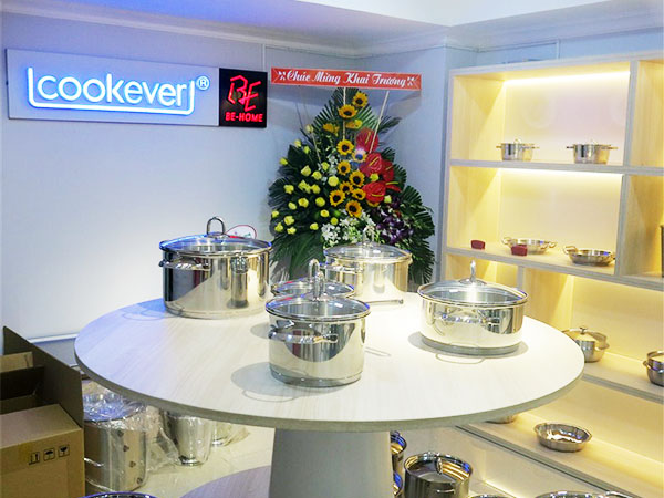 Thương hiệu nhà bếp Cookever Hàn Quốc ra mắt showroom tại Tp Hồ Chí Minh