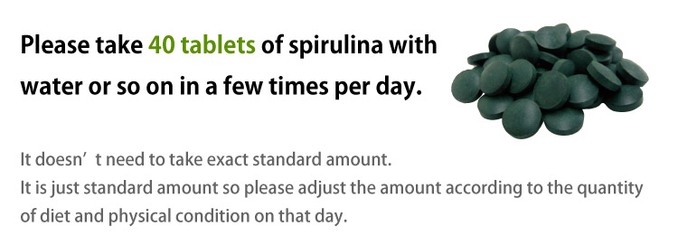 How to drink Spirulina